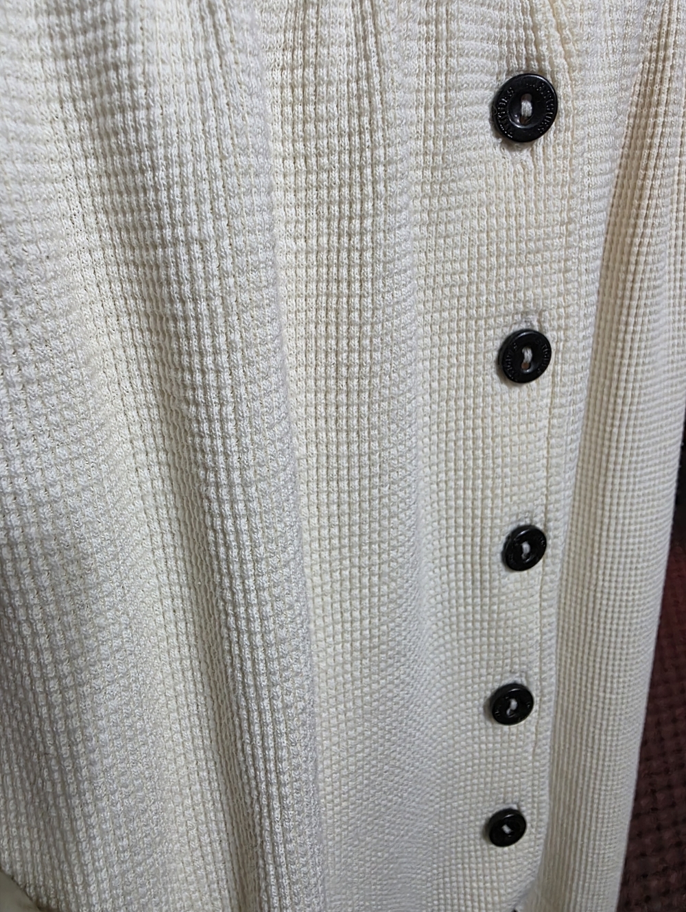 FITIGUES | Cream Botton Down Maxi Dress - Picture 4 of 9